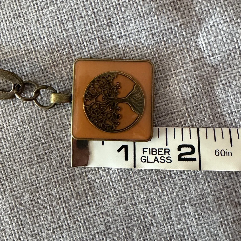 Bronze-Tone Tree of Life Keychain | Symbolic Charm | Boho Gift